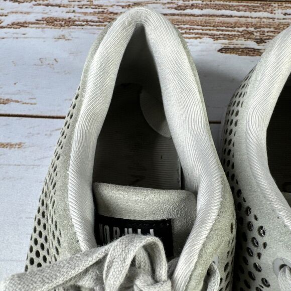 NOBULL Concrete Suede Women Size 10 Gray Athletic Sneakers Trainers Low Top - Picture 9 of 11